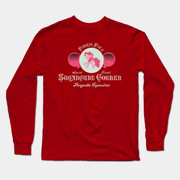 Pinkie Pie's Sugarcube Corner Long Sleeve T-Shirt by RachaelMakesShirts